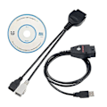 Miniatyrbillede 1 af 4: Egnet til Galletto 1260 FT232RQ RL EOBD ECU Programmer Læs Skriv Bil ECU Flasher Fungerer til Multi-Bil OBDII D-FO  SHAN  RAN  WANG