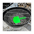 Miniatyrbild 5 av 5: 10 st Plast Härdat Bågformat Askskrapa Spackel Gips Skrapa Dragande Askbräda
