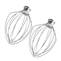 Miniatyrbilde 4 av 5: for K5AWW Visp for Kitchen 5QT 5K5SS 5KPM5 Mikser 2 stk