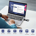 Pikkukuva 4 / 5: Langaton USB WiFi -sovitin pöytätietokoneelle, 1300 Mbps WiFi-verkkosovitin 2,4G/5GHz, langaton sovitin Windows 11/10:lle