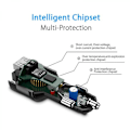 Miniatyrbillede 3 af 5: Bluetooth FM-sender til bil, bilradio Bluetooth-adapter musikafspillersæt, understøtter QC3.0 USB-opladning, håndfri opkald, SD-kort/U-disk
