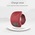 Pikkukuva 3 / 5: Mini digitaalinen Lcd elektroninen sormus käsi Tally Counter 6-numeroinen ladattava laskurit Clicker-musta