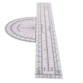 Miniatyrbillede 5 af 5: Luftfartsnavigationsplotter, fast plotter med WAC-diagrammer til piloter