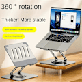 Miniatyrbild 5 av 5: Vikbar 360° Roterbar Notebookhållare Kompatibel för 7-17 tums Laptop