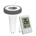 Miniatyrbillede 1 af 5: Flydende Pool Termometre med Indendørs Monitor, Digitalt Pool Temperatur Termometer Trådløst, Vandtemperaturmåler til Isbad/Spabad/Fisketank Dam H