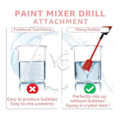 Miniatyrbild 4 av 5: Fantastisk 20-pack Färgmixer Borrfäste, Färgomrörare för Borrmaskin, Helix Färgmixer Hartsblandare Epoxipaddlar för Blandning av Harts