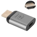 Pikkukuva 4 / 5: Type C Naaras HDMI Uros Adapteri Liitin Windows Android ja OS X:lle, Alumiiniseoskuori