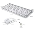Miniatyrbillede 4 af 5: Trådløst tastatur og mus til Apple iMac, Windows eller Android (2,4 GHz trådløs)