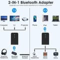 Miniatyrbillede 2 af 5: Bluetooth 5.0 Sender Modtager til TV til Bluetooth Hovedtelefoner