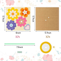 Miniatyrbild 3 av 5: Blombukett Pysselset Mors Dag DIY Doftande Kort Kort 1 Set