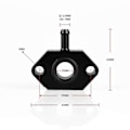 Miniatyrbild 2 av 5: Aluminium Click Tool Vakuumadapter Turbinbords Vakuumadapter För / Ea111 1.4T