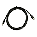 Miniatyrbillede 1 af 5: Sort Ieee 1394 Firewire 400 til Firewire 400 kabel, 6 Pin/6 Pin Han / Han - 10 Ft