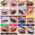 Miniatyrbild 2 av 5: 14 Färgade Eyeliners - Flytande Färgad Eyeliner Högpigmenterad - Vit Eyeliner - Flytande Eyeliner Färgglatt Set