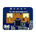 Miniatyrbild 1 av 5: 24G Kroppsnärvarosensor Modul LD2410C Millimetervågsradar Kontaktlös Smart Multifunktionell Bekvämlighetssensor, B