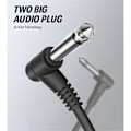 Miniatyrbild 3 av 5: Gitarr Patchkabel Gitarr Effektpedal Kablar, Svart 6-pack 30cm