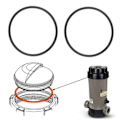 Miniatyrbild 3 av 5: 6 st för CLX200K Pool Klorinator Lock O-Ring för CL200 CL220 (Svart)