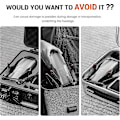 Miniatyrbild 3 av 5: Propellerskydd för DJI Air 3S Tillbehör, Propellerhållare för DJI Air 3S/Air 3, Propellertillbehör (Orange Uppgradering)