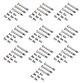 Miniatyrbilde 3 av 5: 100 stk/10 sett A1278 A1286 A1297 bunnskruer for Macbook Pro 13 tommer 15 tommer nedre bunnkassedeksel