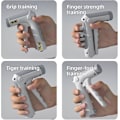 Miniatyrbild 5 av 5: Handstyrketräning handgrepp underarmsstyrketräning handgreppsträning multifunktionell handtränare handgrepp 5-60 kg för handmuskelträning