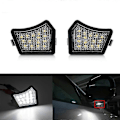 Miniatyrbilde 2 av 5: 2 stk LED Under Side Mirror Lights Velkommen Puddles for C30 C70 S40 S60 S80 V40 V50 V70 XC70 XC90 3121