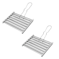Miniatyrbilde 1 av 5: Stor Ny Rustfri Stål Pølserull, Pølserull Grill, Spesielle Grillverktøy for Utendørs