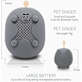 Pikkukuva 2 / 5: Mini langaton kannettava Bluetooth-kaiutin (harmaa)