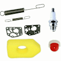 Miniatyrbilde 3 av 5: Plenklipper Service Kit 698369 Luftfilter Passer for Briggs & Stratton Classic og Sprint Motorer