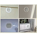 Miniatyrbilde 5 av 5: Rørlegger og Varme > Luftbehandling > Vmc Utstyr > Ventilgitter og Luftinntak for Vmc (2282)
