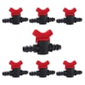 Irrigationsventil, Irrigationsrørventil, PE Plastik Havehane, Til 16mm Slange