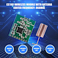 Miniatyrbillede 4 af 5: CC1101 868MHZ Radio missionsantenne modtagermodul
