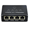 Miniatyrbilde 1 av 5: Gigabit Nettverksplitter 1-Til-4 Nettverkskabel Splitter RJ45 Nettverksport Ethernet Splitter Egnet
