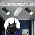 Miniatyrbilde 5 av 5: AC/DC 12V 2A 24W Strømforsyningsadapter Transformer for 5050 3528 LED-lysstripe EU-plugg