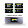 Miniatyrbild 4 av 5: I9x Smart M.2 Nvme / Sata Ssd-kabinett, Usb 3.2 Gen 2 10gbps, Externt M2 Adapterfodral Stöd M-key B+m Key Uasp Trim