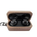 Miniatyrbillede 5 af 5: Til Panasonic Technics EAH-AZ100 Valnød Beskyttelsesetui Trådløs Bluetooth Hovedtelefon Opladningsboks Co