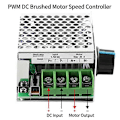 Miniatyrbild 3 av 5: DC Motor Hastighetsregulator PWM-regulator, 7-70V 30A Justerbar 12/24V