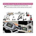 Miniatyrbillede 4 af 5: 12V 24V 36V 48V 60V 72V LED Batterimonitor Måler Batteri Brændstofmåler Indikator Lithium Ion Batteritest