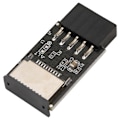 Pikkukuva 3 / 5: Emolevyn USB2.0 9Pin - TYPE-C A-KEY Etuliitinmuunnin
