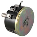 Miniatyrbillede 4 af 5: WX050 10K ohm 5W 6mm Rund Aksel Trådviklet Potentiometer Sort+Sølv