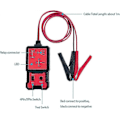 Miniatyrbild 2 av 5: 12V Bilbatteritestare Elektronisk Relätestare Med Klämmor Auto Relä Diagnostikverktyg