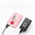 Pikkukuva 4 / 5: USB-ladattava vedenpitävä polkupyörän etuvalo tehonäytöllä - BK02 kaksoisvalaisin (yksittäispakkaus)