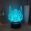 Miniatyrbild 1 av 5: Transformers 3D Nattlampa, Optimus Prime 7 Färger LED Bordslampa, Fjärrkontroll Barn Sovrum Nattlampa, Barn Pojkar Födelsedag Julklapp