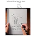 Miniatyrbilde 2 av 5: Passer for 20 stk. Marker Penn-tupper Kompatibel med Remarkable 1/2 Tablet Penn, Erstatningstupper/Nibber for Remarkable 1/2 Penn-FO  SHAN  RAN  WANG