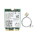 Miniatyrbilde 1 av 5: Ax201 Ax201ngw Wifi-kort med 2 antenner M.2 Cnvio2 2,4 Ghz/5ghz Wifi 6 3000mbps Bluetooth 5.1 Wifi