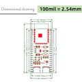 Miniatyrbild 3 av 5: ESP32-S3 Utvecklingskort Kit Wifi BT Modul ESP32-S3-N16R8-Lödd