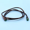 Miniatyrbilde 3 av 5: 2x E-sykkel Displaykabel 5-pin for BBS01/BBS02/ Mid Motor Elektrisk Sykkel Display Forlengelseskabel