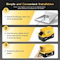 Miniatyrbilde 4 av 5: For Starlink Mini Strømkabel 2M for Dewalt Batterilader Adapter til DC Strøm DCB-18V/20V Kabel Co