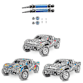 Pikkukuva 5 / 5: 2 kpl Metalliset Takavetoakselit CVD Yhteensopiva 1/10 Traxxas Slash Rustler Stampede Hoss Vxl 4x4 2wd RC-autojen Parannus Osia, 2