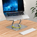 Miniatyrbillede 2 af 5: Foldbar 360° Roterbar Notebook Holder Kompatibel til 7-17 tommer Laptop