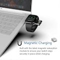 Pikkukuva 4 / 5: Kannettava Apple Watch -laturi, langaton magneettinen matkalaturi Apple Watchille USB A- ja USB C -liittimellä