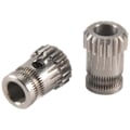 Miniatyrbilde 2 av 5: 2 stk. Ekstruder Tannhjul MK8 Rustfritt Stål Doble Ekstruderingshjul Bowden Tannhjul 3D-skriverdel for CR10